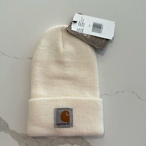 Carhartt Toddler beanie. New with tags. Color: Marshmallow